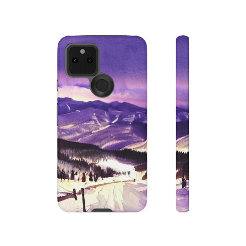 Vail Colorado at Christmas - Impact Resistant Phone Case Google Pixel 5 5G Matte